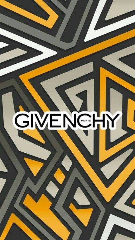 Givenchy Abstract Geometric Lines Wallpaper